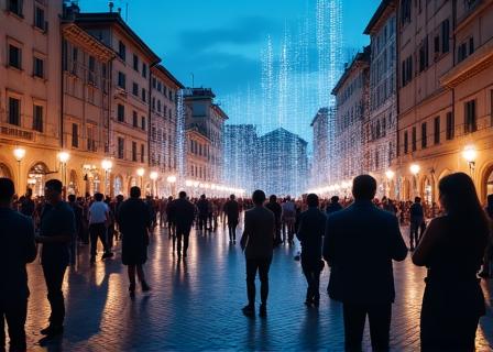 Analisi visiva dell'evoluzione dei media e della comunicazione sociale