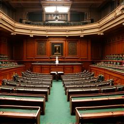 Aula del Parlamento Italiano in seduta